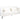 Chago 3 Seater Sofa - Antique White Boucle