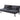 Mira Futon Sofa w Chrome Legs - Dark Grey Fabric