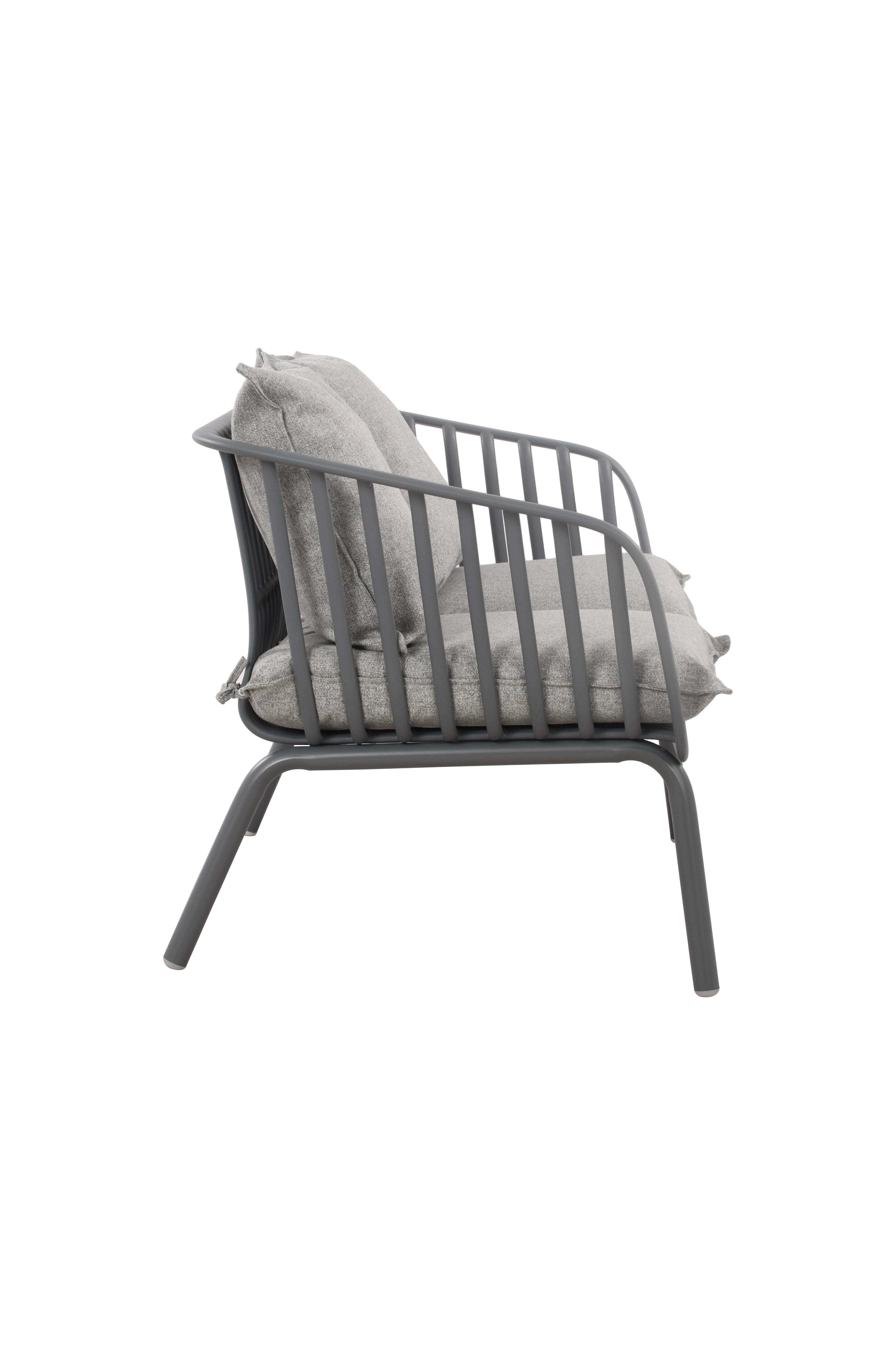 Vilhelm Sol Outdoor Sofa Set - Grey