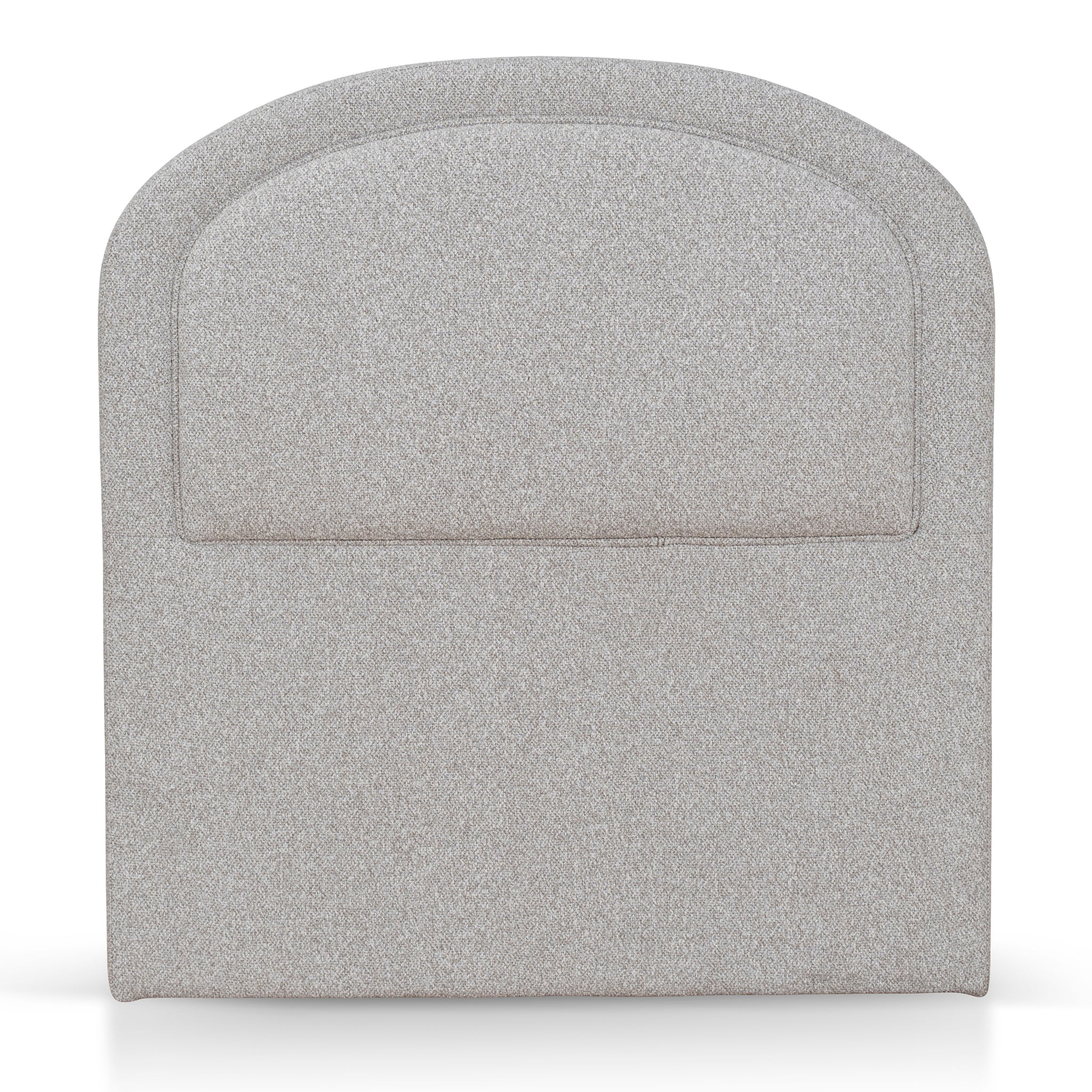 Rumina Single Bedhead - Clay Grey