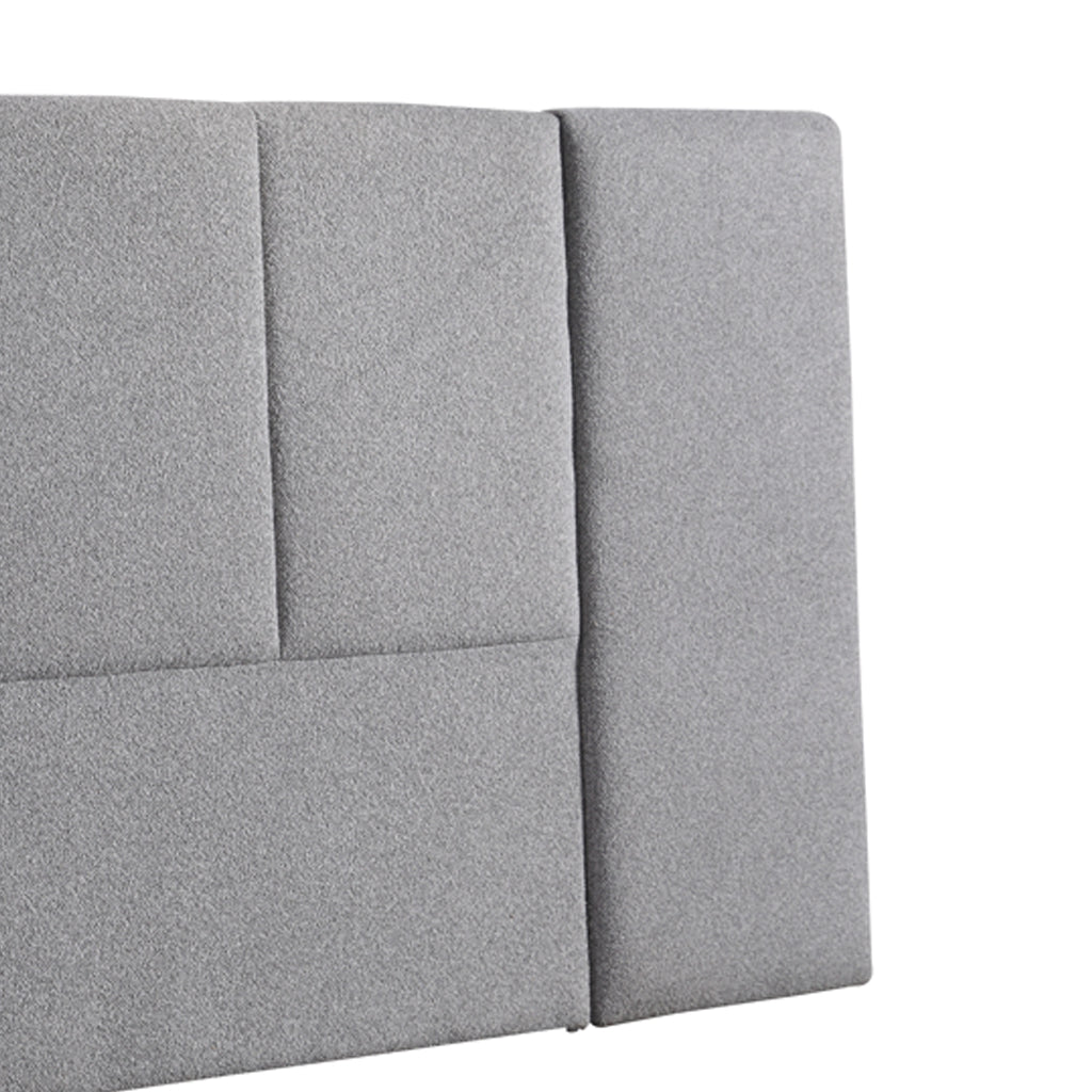 Solis Queen Bedhead - Storm Grey