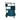 Elvano 63cm Bar Cart - Navy Blue