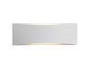Wall Int City S/M 8W Curved Up/Dn White Dim Tri 3K/4K/5.7K 614 Lm