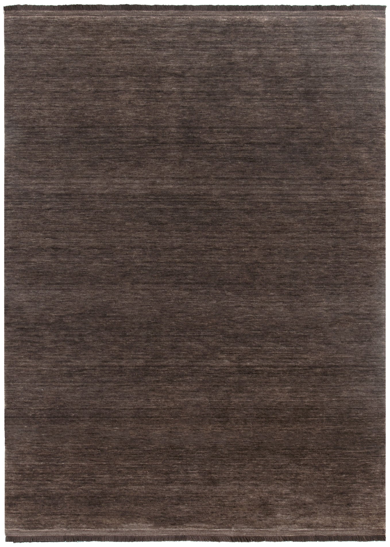 Chanter Hand-Knotted Wool Rug Brown