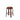 Bergen Bar Stool Rust / Walnut (Set of 2)