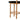 Adir 66cm Natural Bar Stool - Black Seat