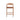 Davis Natural Bar Stool - Brown Seat
