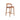 Davis Natural Bar Stool - Brown Seat