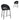 Harrington Black Bar Stool - Field Charcoal (Set of 2)