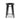 Elvo 65cm Bar Stool - Full Black