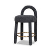 Fusion 65cm Bar Stool - Field Charcoal