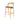 Marlow 65cm Natural Bar Stool - Naxos Tan