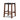 Jolen 65cm Rattan Bar Stool - Walnut