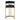 Adela Indigo Velvet Bar Stool - Golden Base