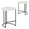 Galvan 65cm Bar Stool - Cloud Fur (Set of 2)