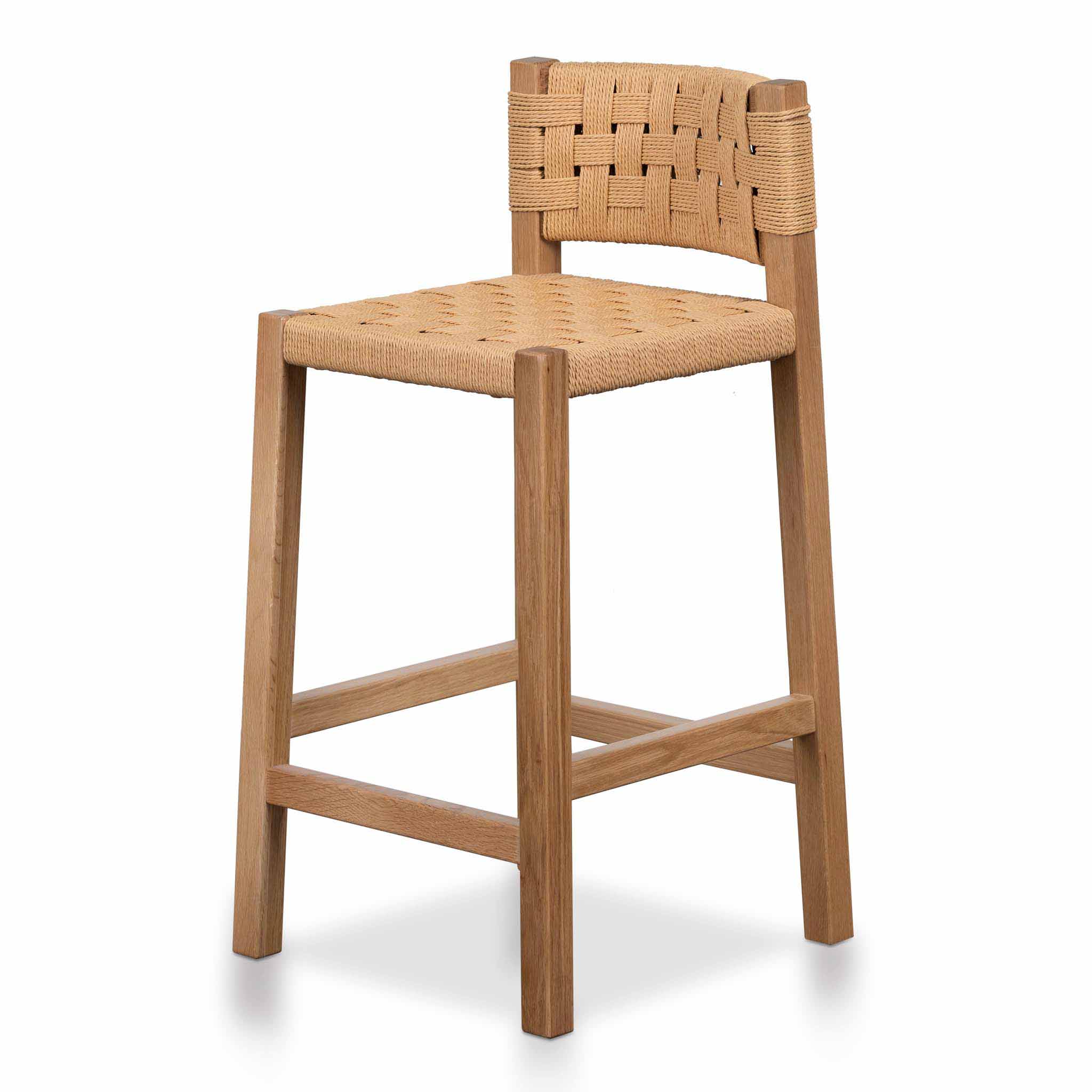 Jolen Rattan Bar Stool - Natural
