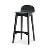 Connor 65cm Full Black Bar Stool – 38cm x 44cm x 78.8cm