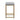Adela Hail Grey Bar Stool - Brushed Gold Base
