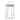 Mclean 63cm White Frame Bar Stool - Coastal Light Grey (Set of 2)