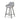 Cody 68cm Fabric Bar Stool - Spec Grey (Set of 2)