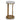 Jovan 68cm Brushed Gold Bar Stool - Silver Grey Boucle