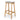 Cyprus 67cm Natural Bar Stool - Grey