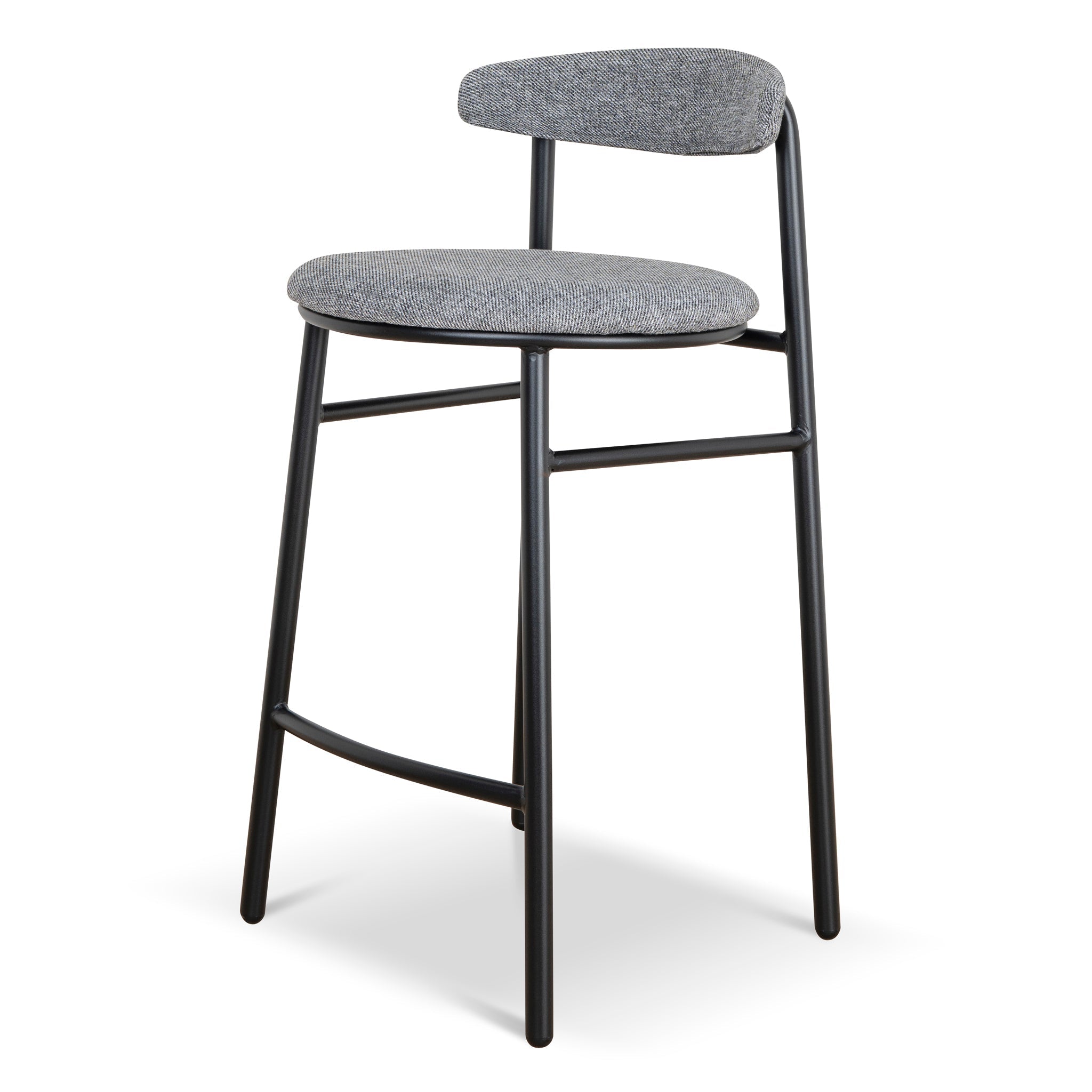 Oneal 65cm Bar Stool - Lava Grey (Set of 2)