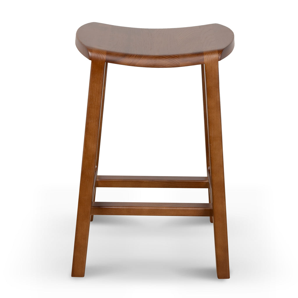 Judy 62cm Bar Stool - Walnut