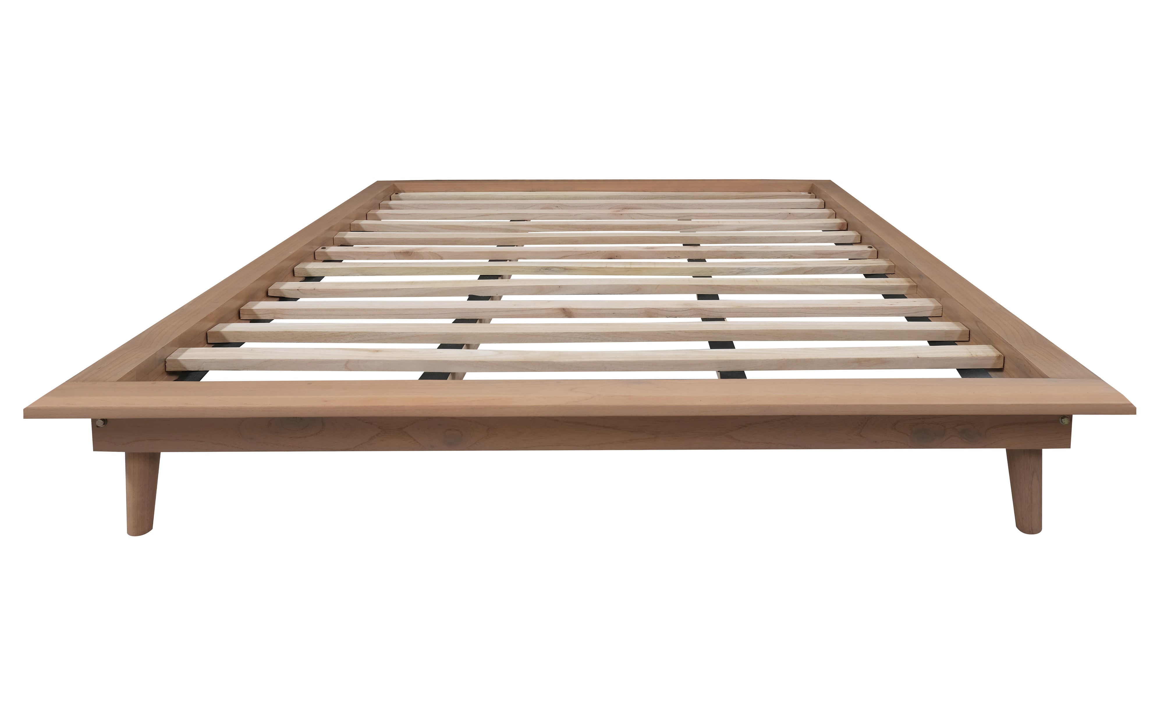 Gatsby Queen Size Platform Bed Base - Natural