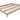 Gatsby Queen Size Platform Bed Base - Natural