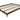 Gatsby Queen Size Platform Bed Base - Walnut