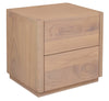 Gatsby 2-Drawer Bedside Table - Natural