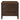 Dion 2 Drawer Bedside Table - Walnut