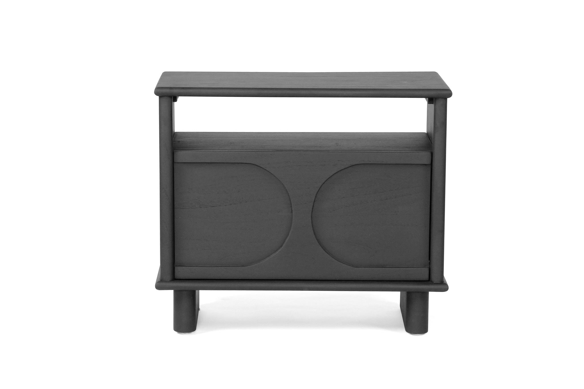 Bruno Bedside Table - Black