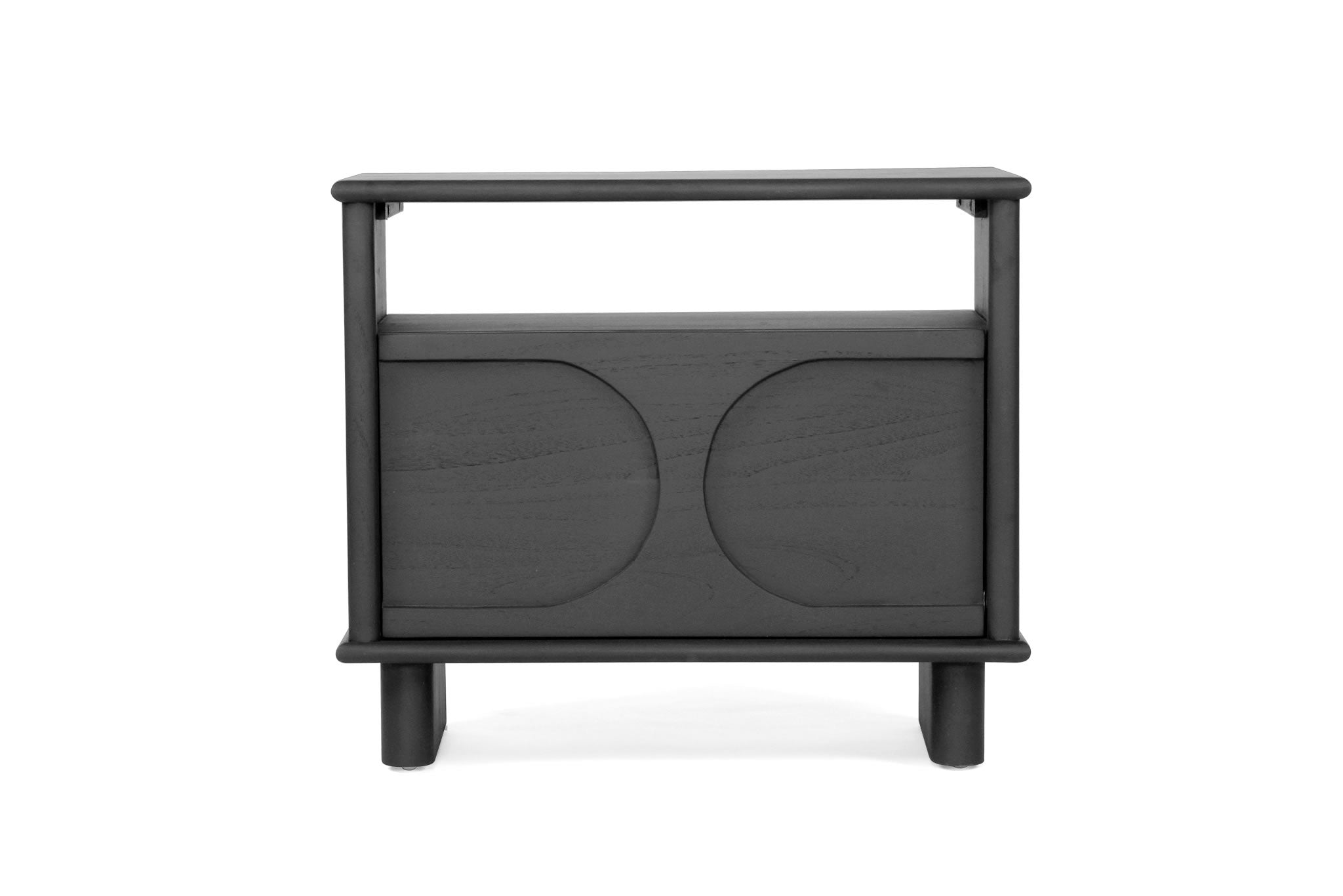 Bruno Bedside Table - Black