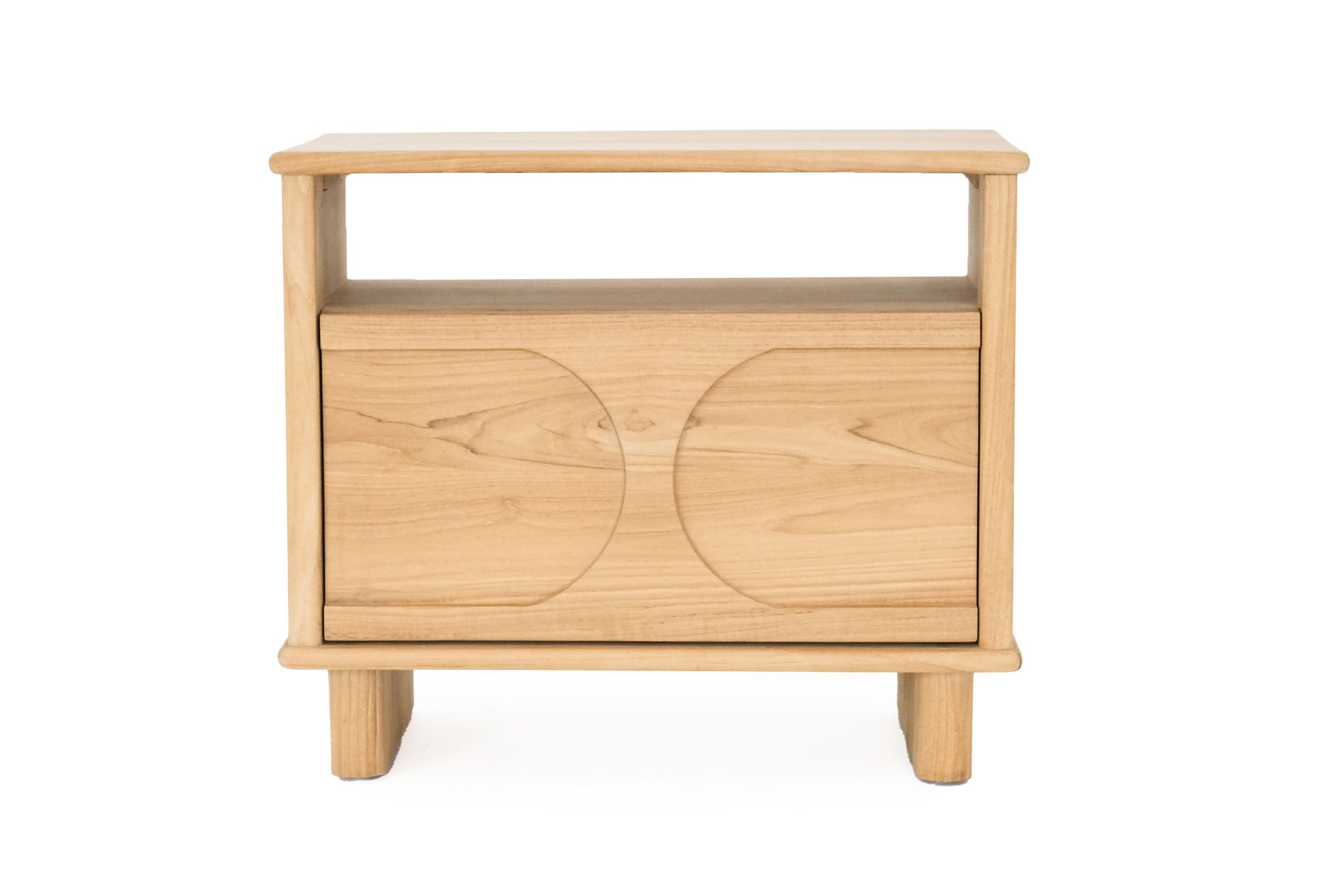 Bruno Bedside Table - Natural