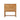 Flynn Bedside Table - 2 Drawer - Natural