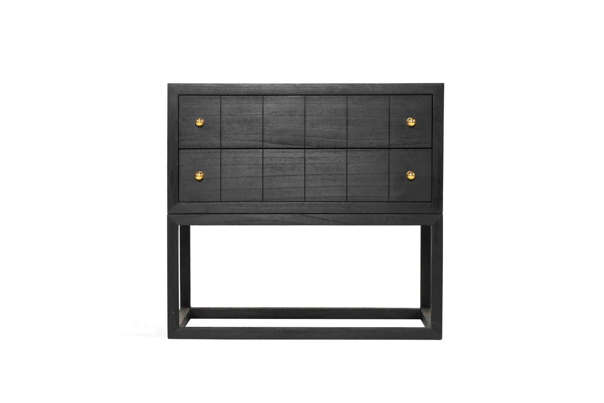 Lisette Bedside Table - Black