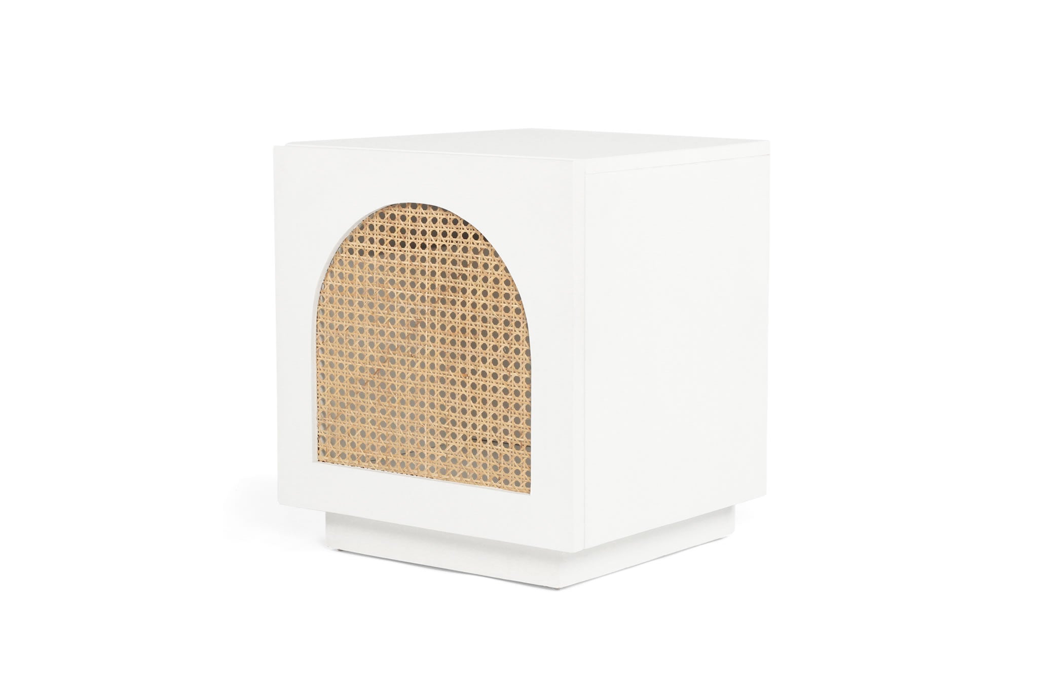 Ryan Bedside Table - White