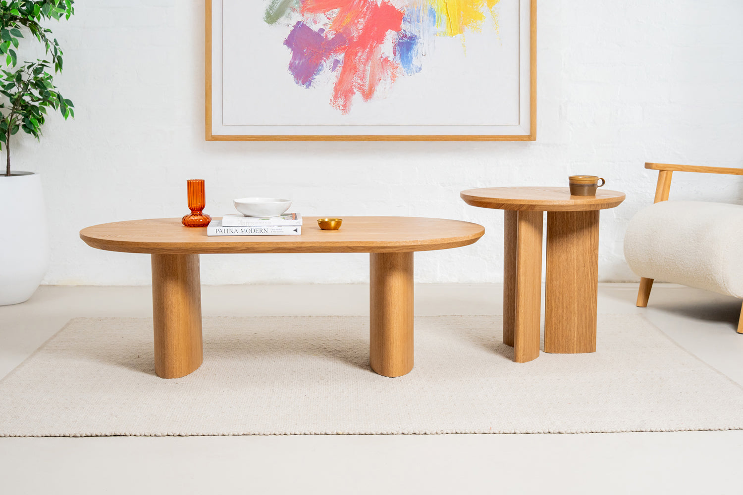 Borg Coffee Table Natural