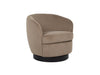 Belize Swivel Occasional Chair - Latte