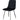 Fiorenza Dining Chair Black Velvet/Chrome Leg (Set of 4)