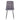 Fiorenza Dining Chair - Dark Grey Velvet/Black Powdercoated Leg
