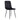 Fiorenza Dining Chair - Black Velvet/Black Powdercoated Leg