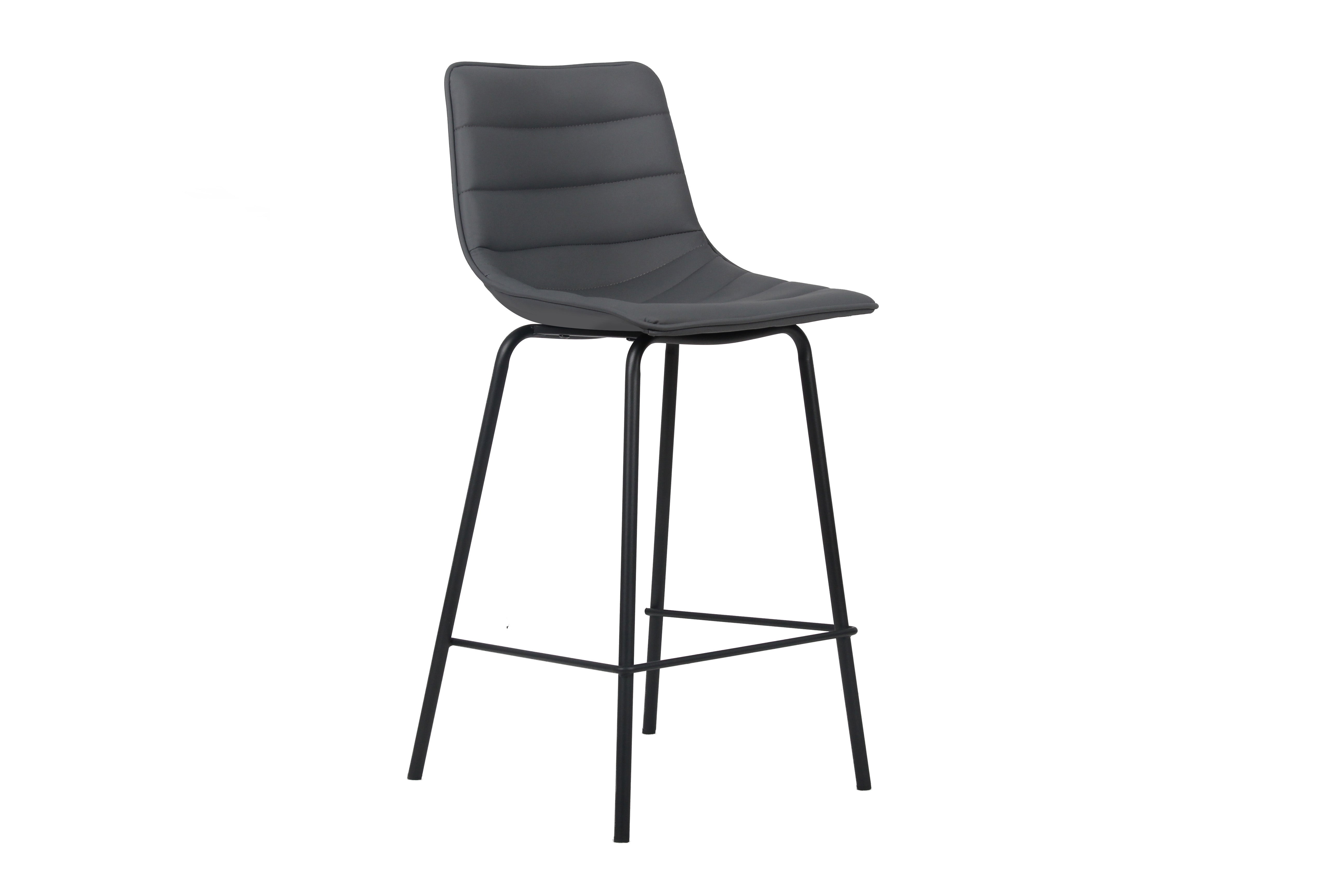 Cleon Bar Stool - Charcoal (Set of 2)