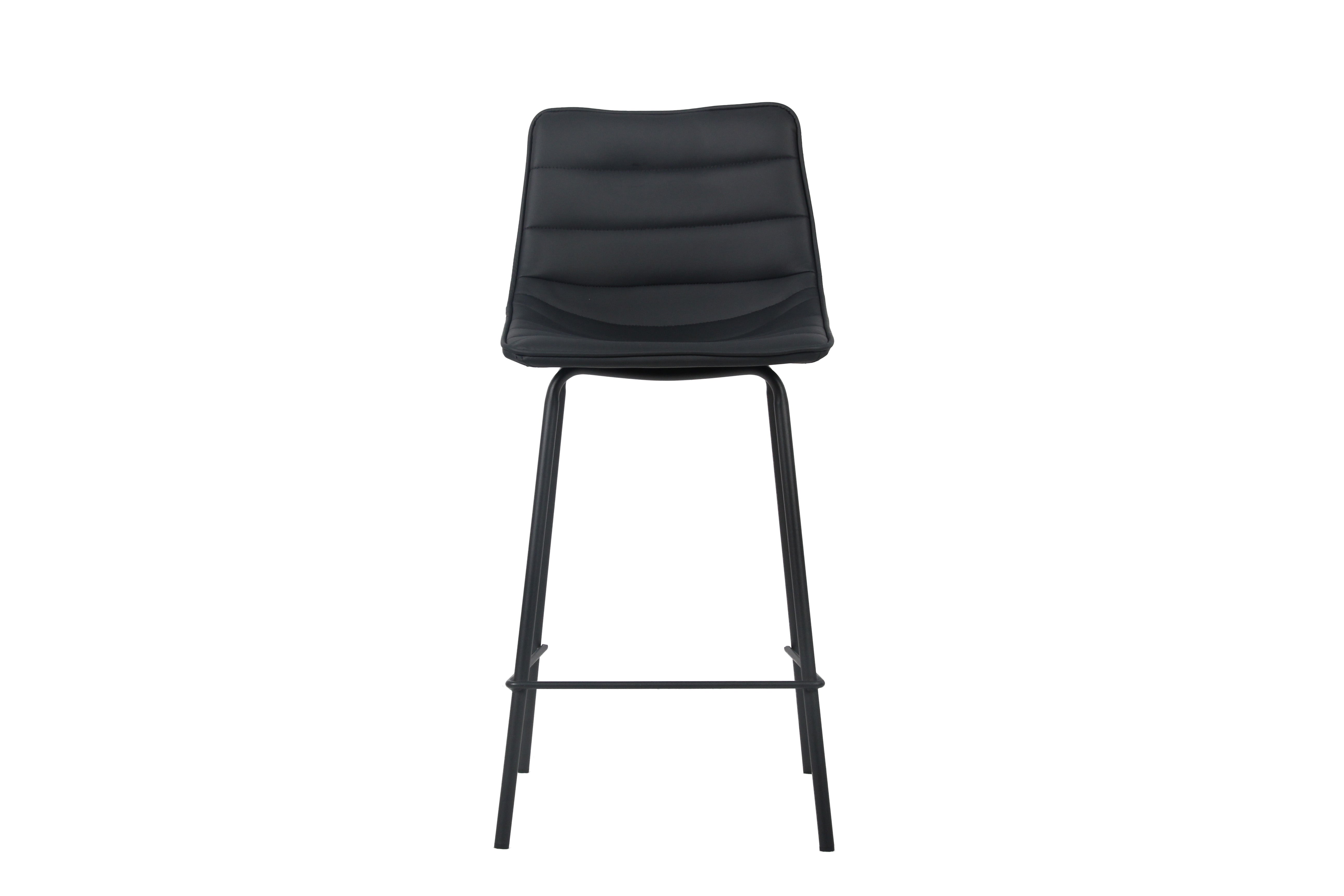 Cleon Bar Stool - Black (Set of 2)