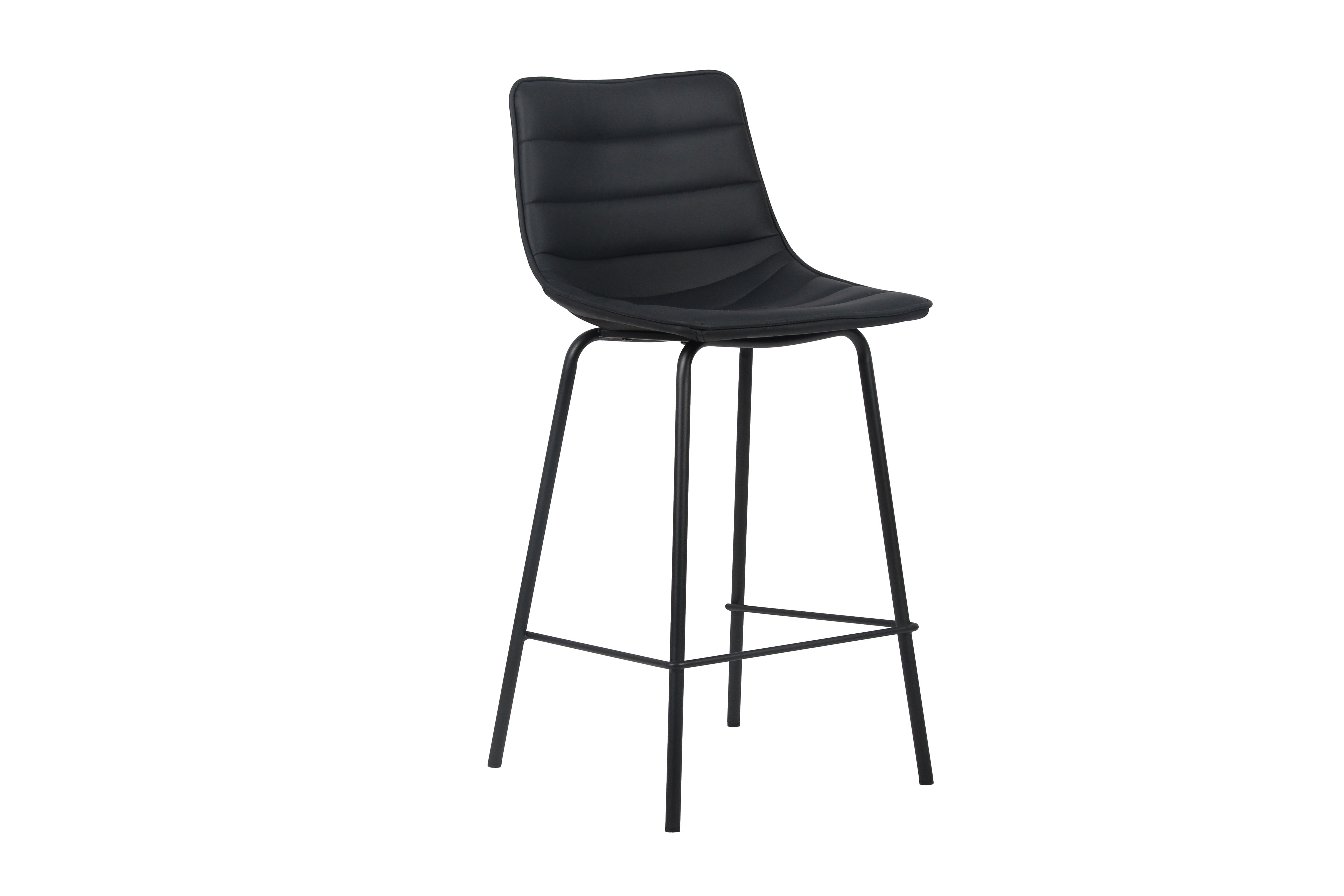 Cleon Bar Stool - Black (Set of 2)