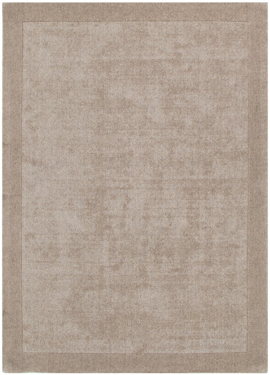 Seda Caramel Border Wool Rug
