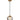Pendant S/M LED Amber Glass W/Segments Ellipse 5W Tri 3K/4K/6K 281 Lm