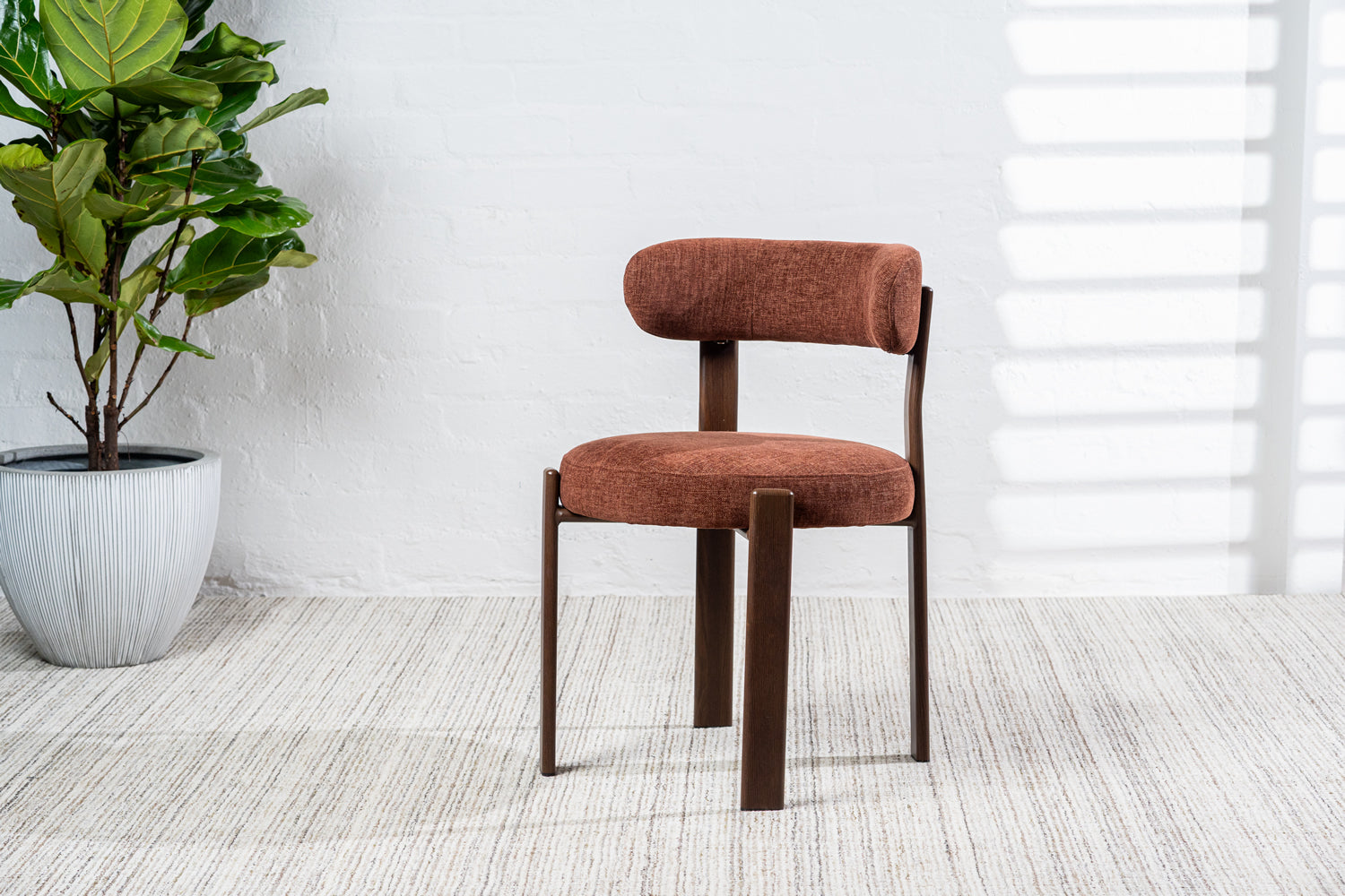 Carmo Dining Chair - Rust (Set of 2)